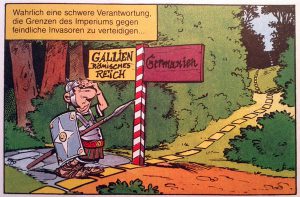 Deutsch-Französische Grenze in Asterix und die Goten