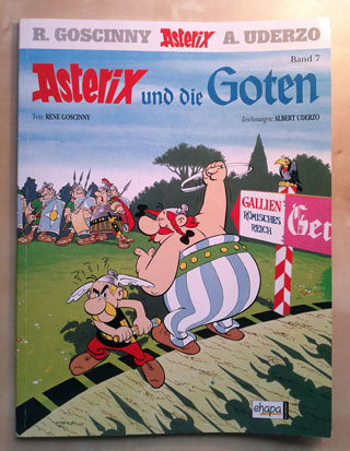 Das aktuelle Titelbild von “Asterix und die Goten”