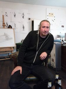 Jörg Hartmann - Portrait im Atelier