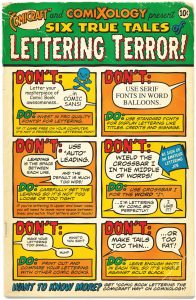 Lettering-Tipps von ComiXology