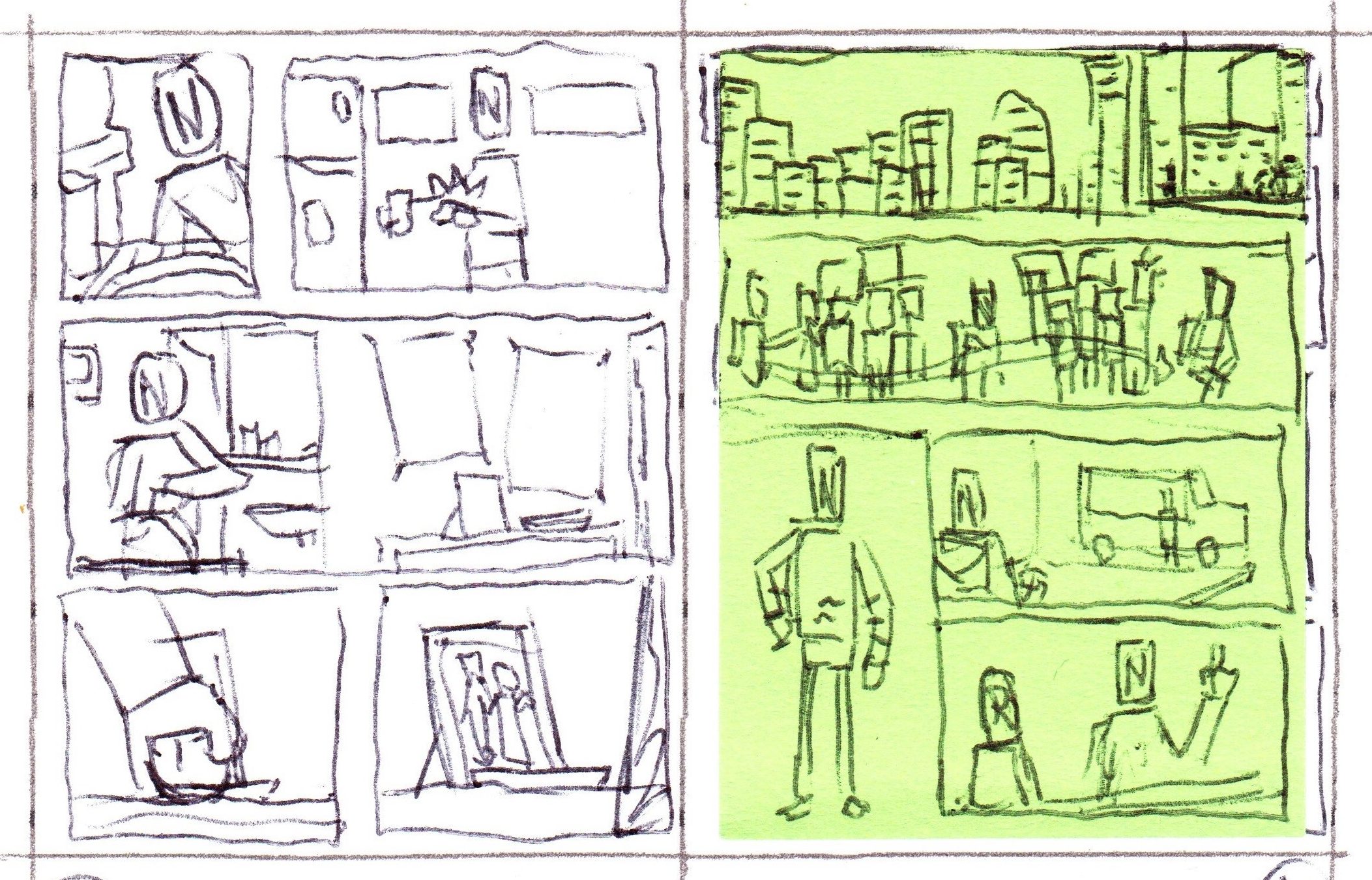 Grobstoryboard